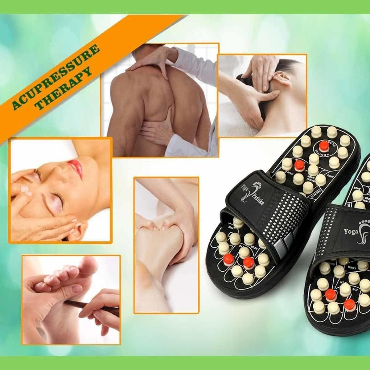 Acupressure & Reflexology Massage Slippers – For Men & Women