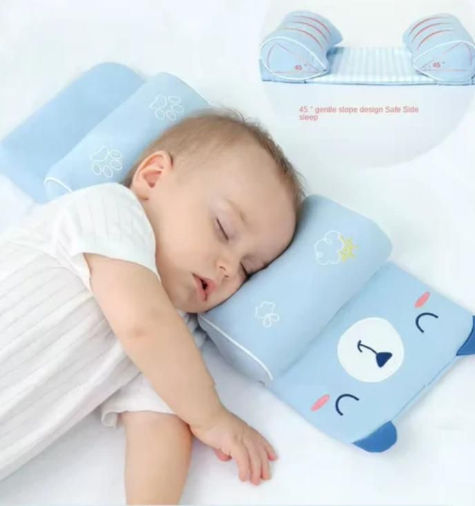 Baby Shaping Head Support Pillow – Soft & Comfortable Infant Pillow for Head & Neck Support (0–12 Months)