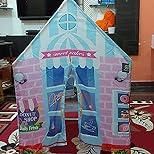 Tent House for Kids – Foldable Play Tent for Indoor & Outdoor Fun | Lightweight, Easy-to-Assemble Toy Tent (Multicolor)