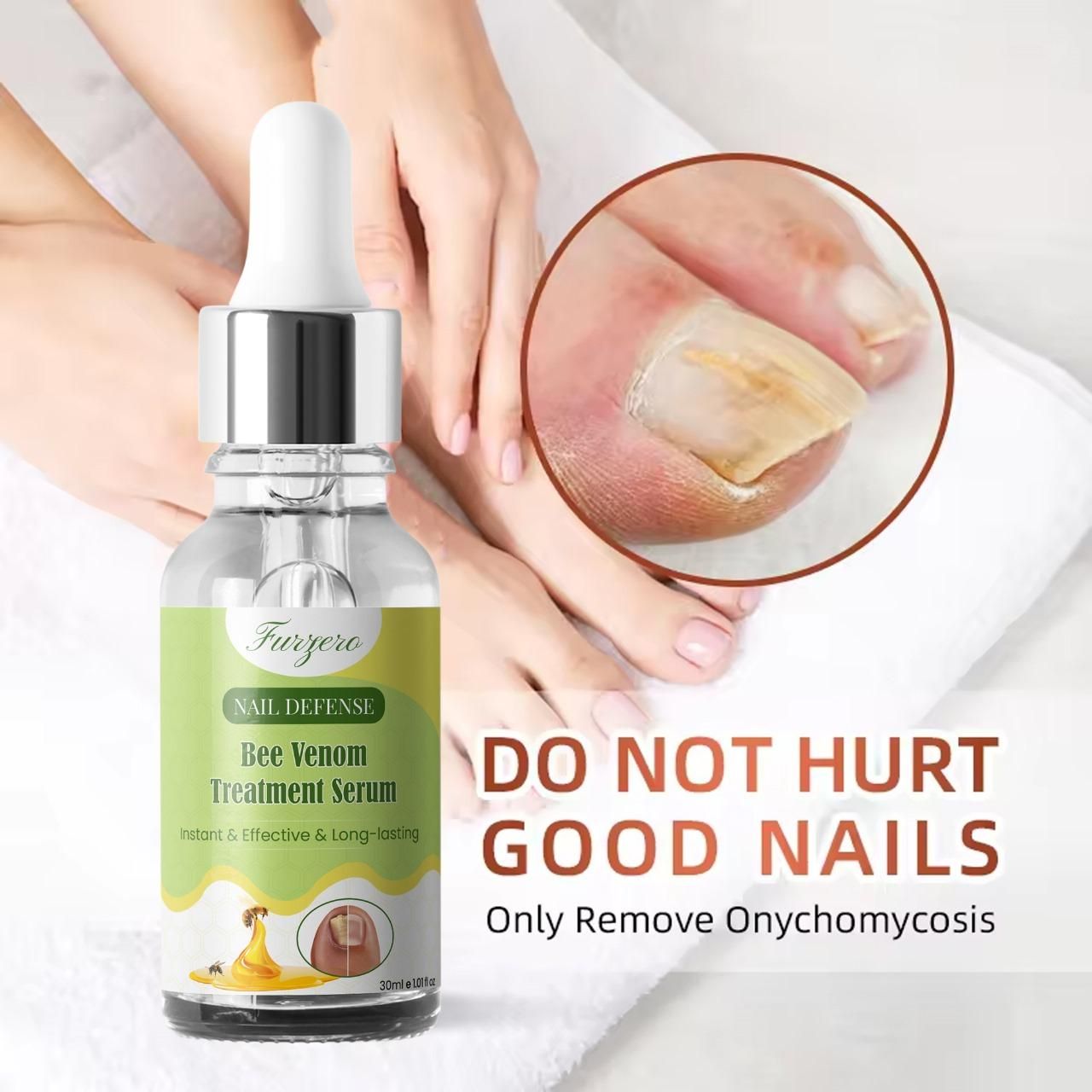 Furgero Nail Care Serum with Bee Venom Extract 30ml (Pack of 1)