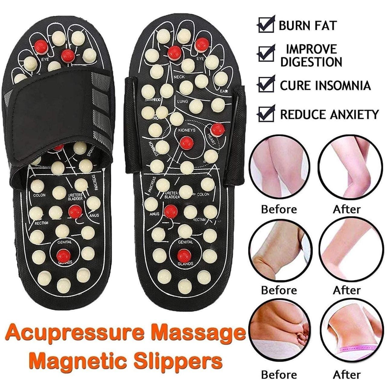 Acupressure & Reflexology Massage Slippers – For Men & Women