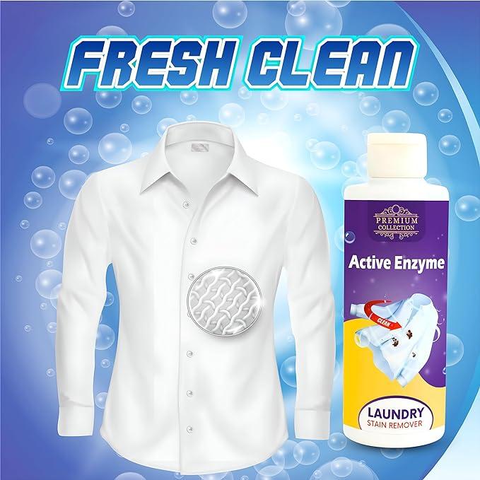 Active Enzyme Laundry Stain Remover (Pack of 2) – 100ml Each