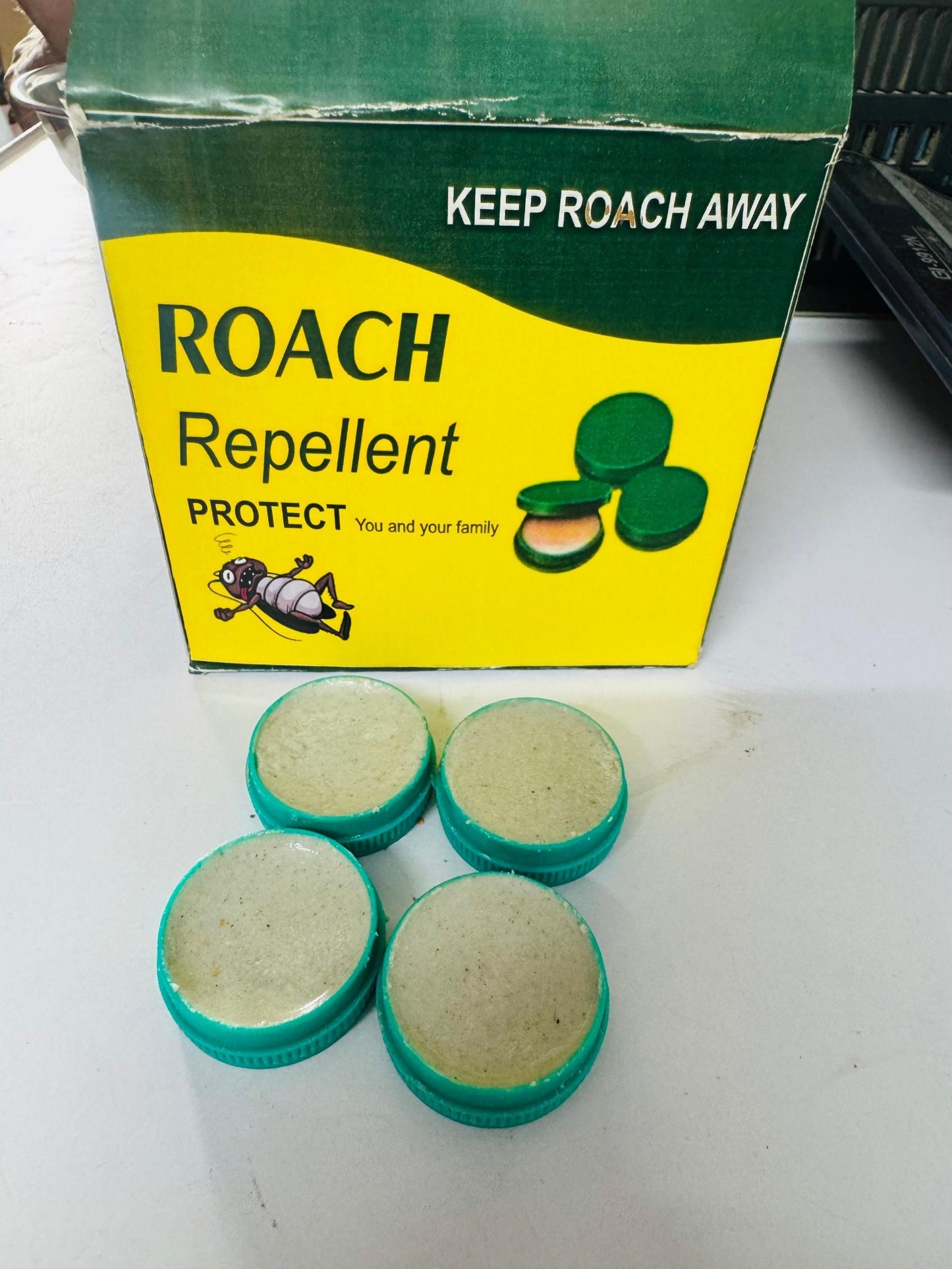 Cockroach Killer Powder Gel – Pack of 24 (PU Gel Bait Pods, Safe & Odor-Free)