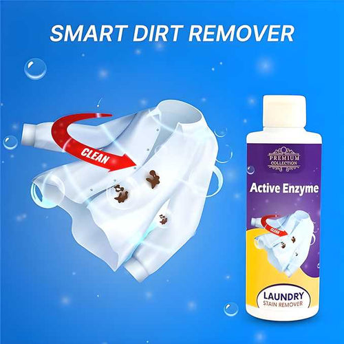 Active Enzyme Laundry Stain Remover (Pack of 2) – 100ml Each