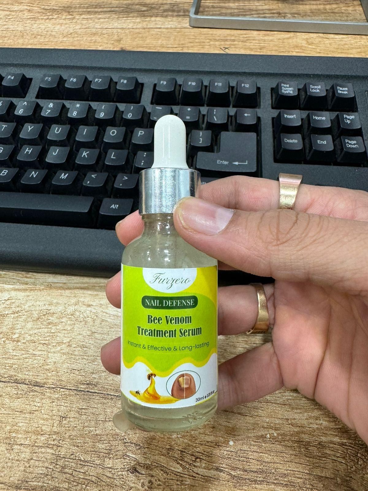 Furgero Nail Defense Bee Venom Treatment Serum – Strengthening & Repairing Formula | Pack of 1 / Pack of 2