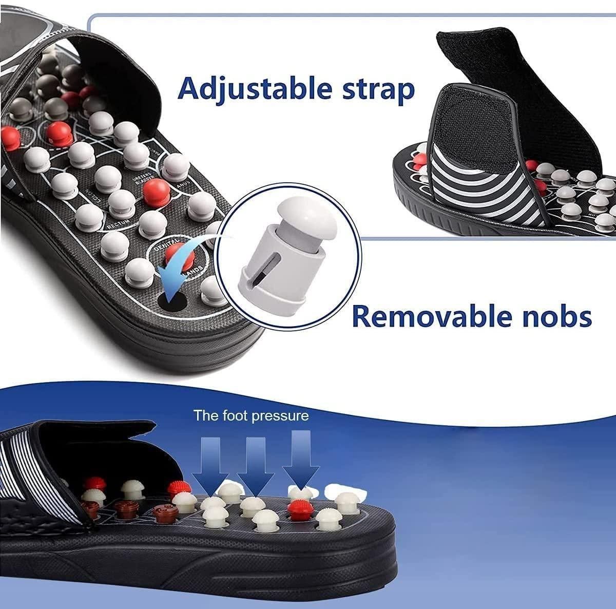 Acupressure & Reflexology Massage Slippers – For Men & Women