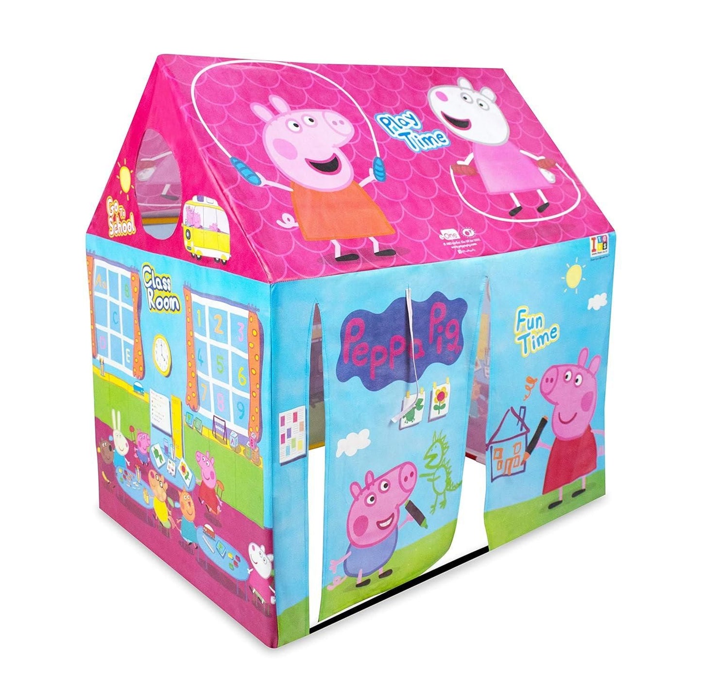Tent House for Kids – Foldable Play Tent for Indoor & Outdoor Fun | Lightweight, Easy-to-Assemble Toy Tent (Multicolor)