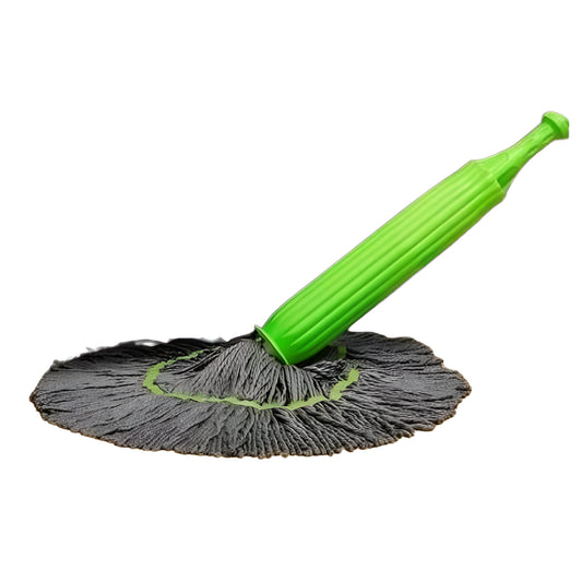 Self-Twisting Water Rotating Mop with Microfiber Head – 134 x 55 cm, 360° Spin Handle, Easy Floor Cleaning Tool