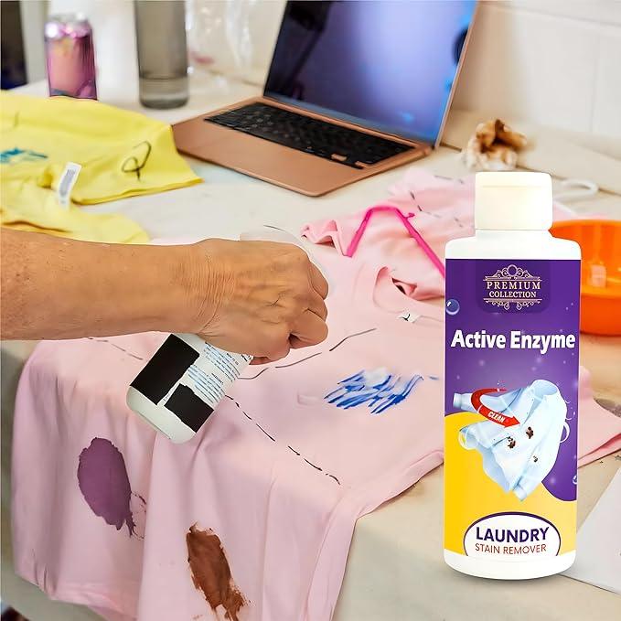 Active Enzyme Laundry Stain Remover (Pack of 2) – 100ml Each