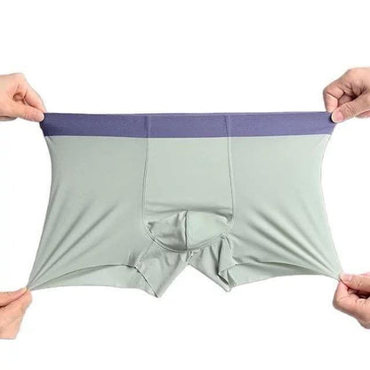 Men’s Ice Silk Briefs Boxers – Pack of 3, Multicolor, Regular Fit, Comfortable Casual Wear
