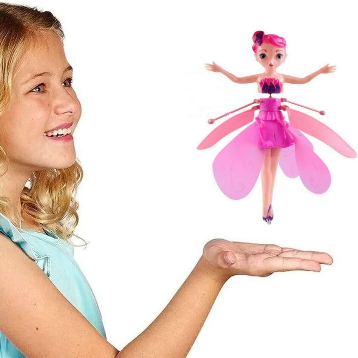 Magic Flying Fairy Princess Doll – Infrared Induction Flying Toy for Kids