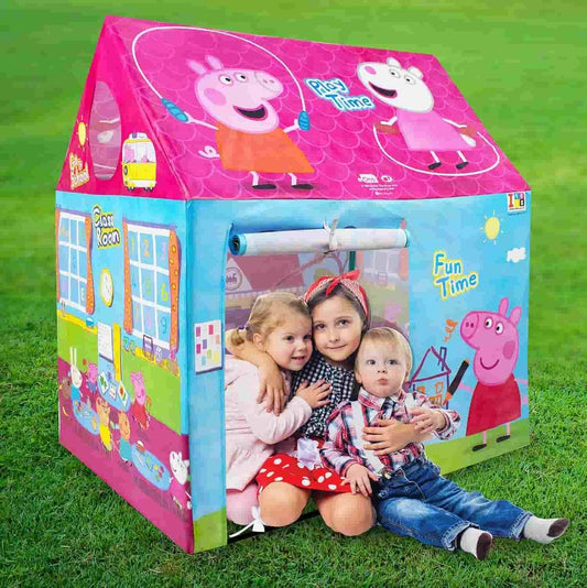 Tent House for Kids – Foldable Play Tent for Indoor & Outdoor Fun | Lightweight, Easy-to-Assemble Toy Tent (Multicolor)