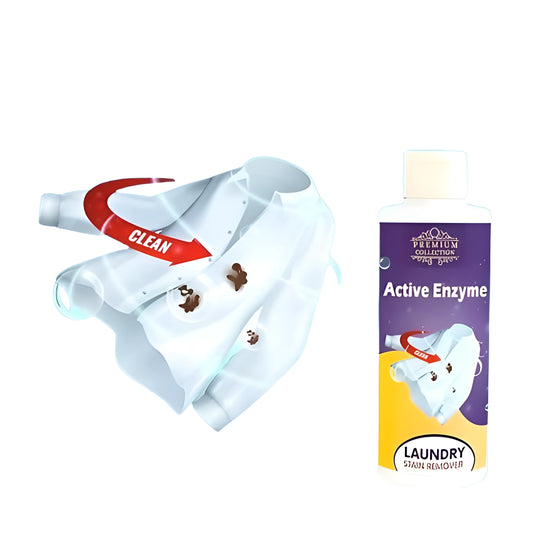 Active Enzyme Laundry Stain Remover (Pack of 2) – 100ml Each
