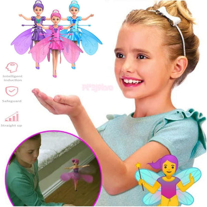 Magic Flying Fairy Princess Doll – Infrared Induction Flying Toy for Kids